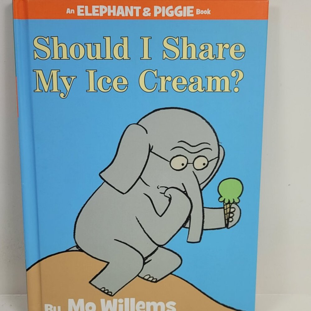 hould I Share My Ice Cream?-An Elephant and Piggie Book Hardcover